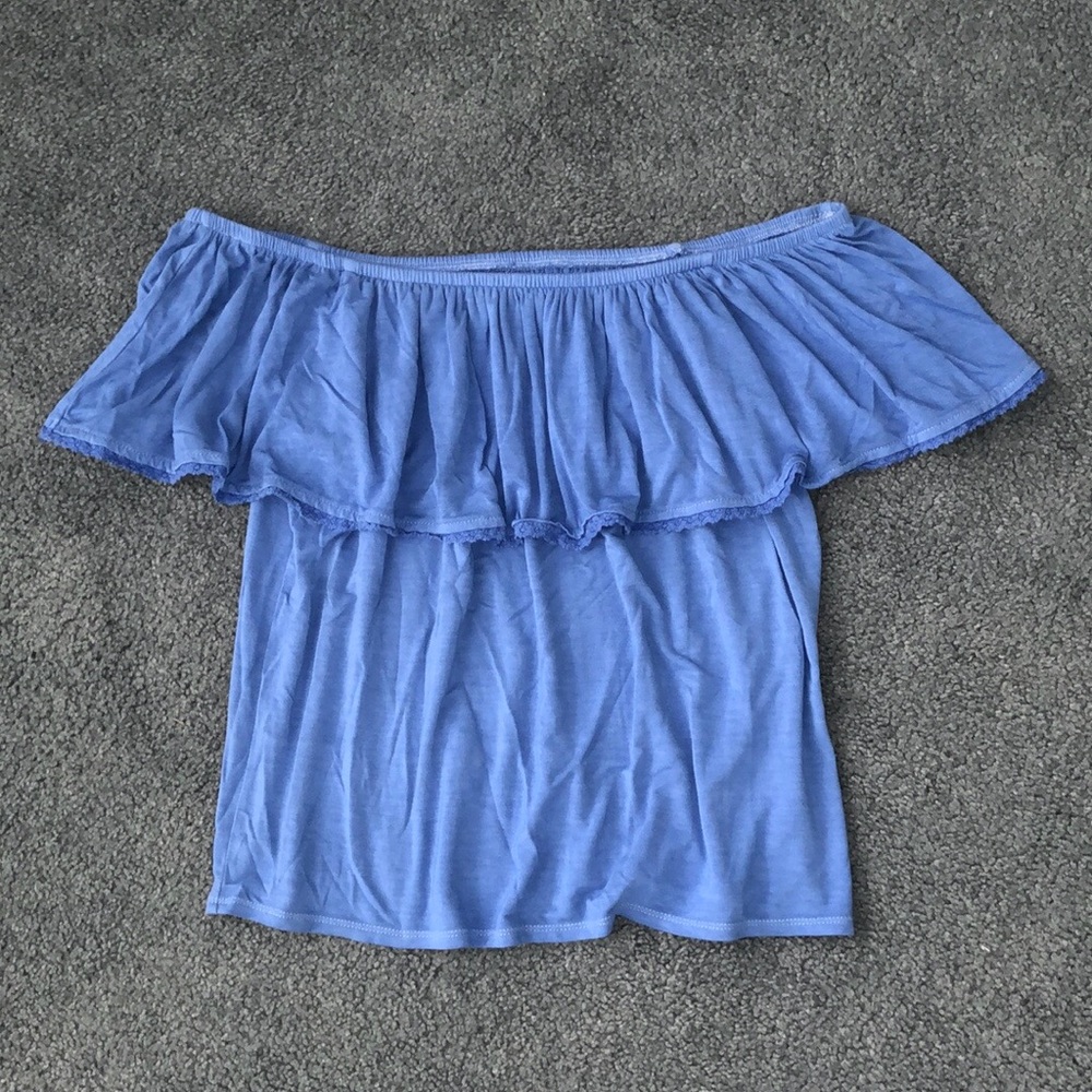 American Eagle Soft & Sexy off the shoulder loose top